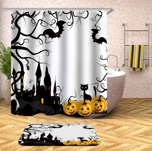 Rideau De Douche Ambiance Halloween