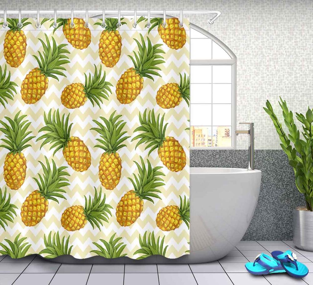 Rideau De Douche Ananas