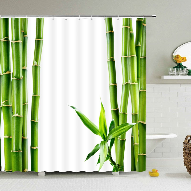 Rideau De Douche Bambou Sauvage