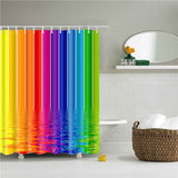 Rideau De Douche Bandes Colorés