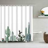 Rideau De Douche Cactus Tropical