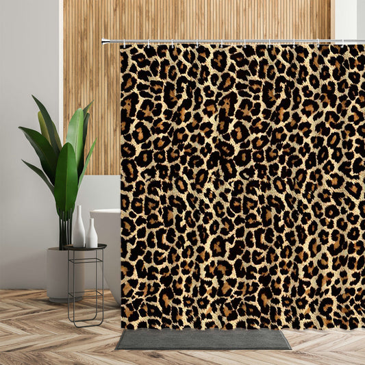 Rideau De Douche Leopard