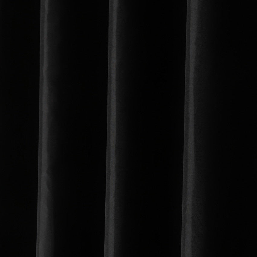 Rideau De Douche Noir Uni