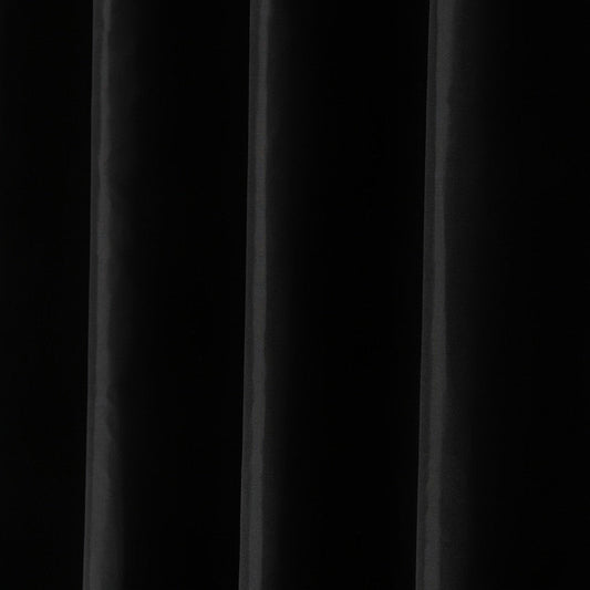 Rideau De Douche Noir Uni