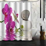 Rideau De Douche Orchidée