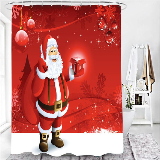 Rideau De Douche Père Noel