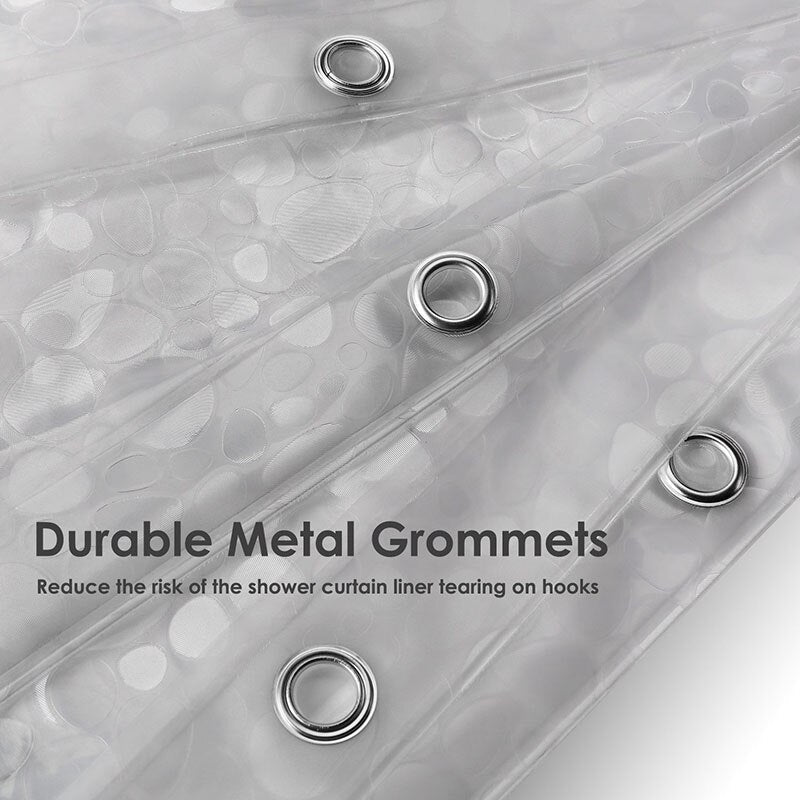 Rideau De Douche Pvc Transparent