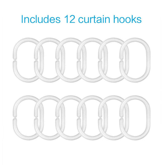 Rideau De Douche Rayé Vert Menthe