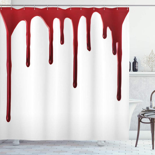 Rideau De Douche Sang Coulant