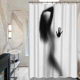 Rideau De Douche Silhouette Sexy