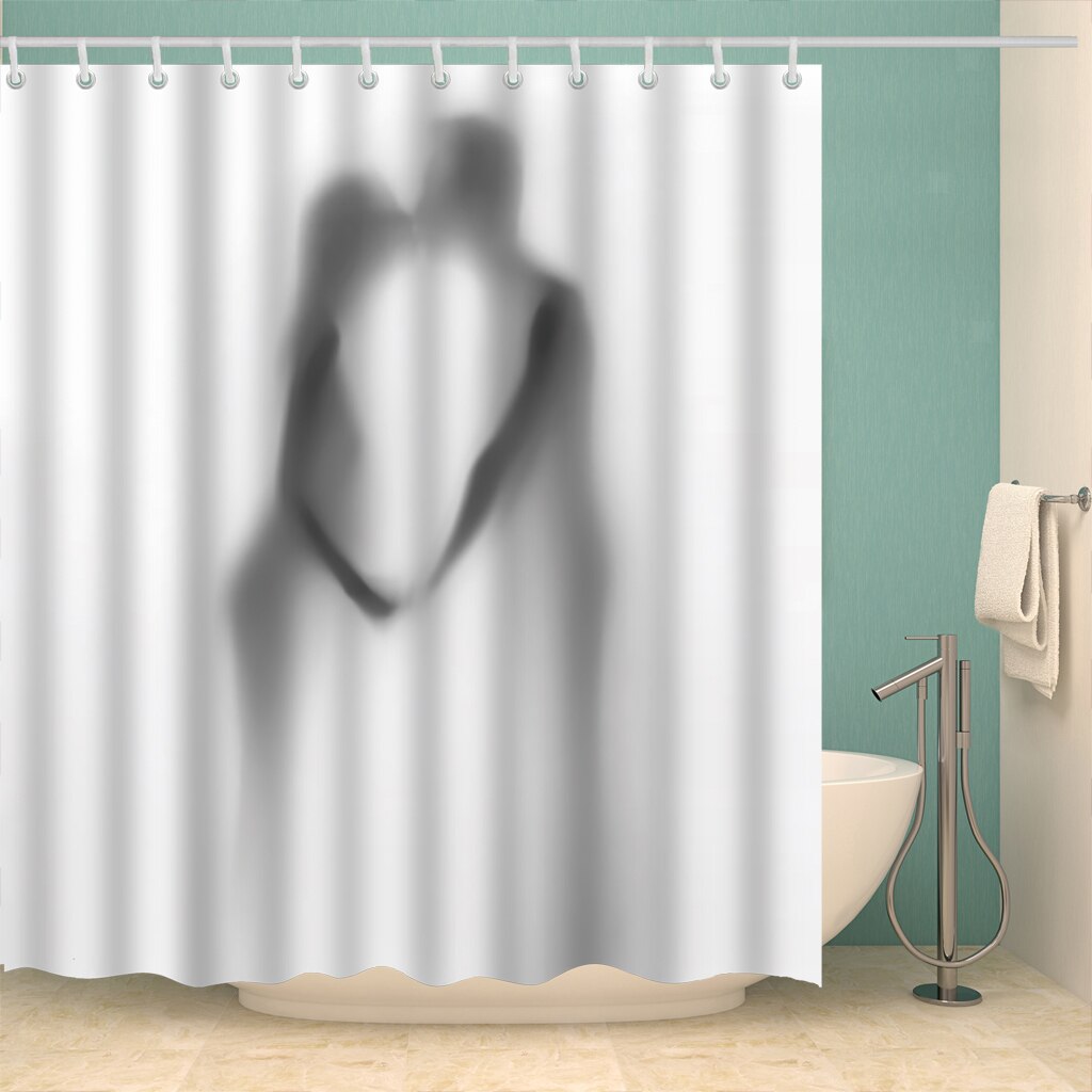 Rideau De Douche Style Romantique