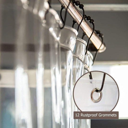 Rideau De Douche Translucide