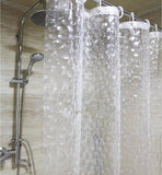 Rideau De Douche Transparent Avec Motif