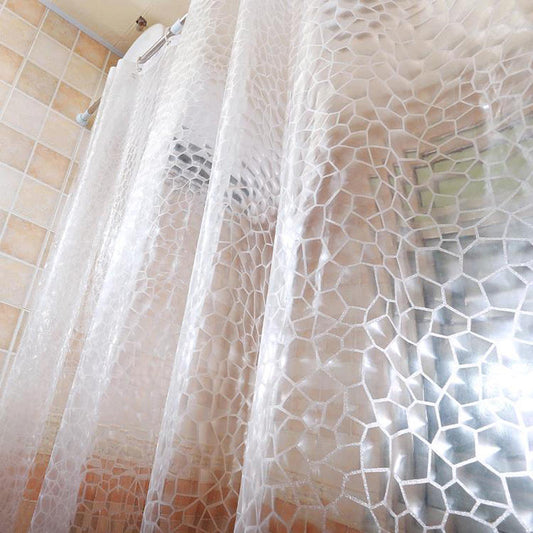 Rideau De Douche Transparent Épais