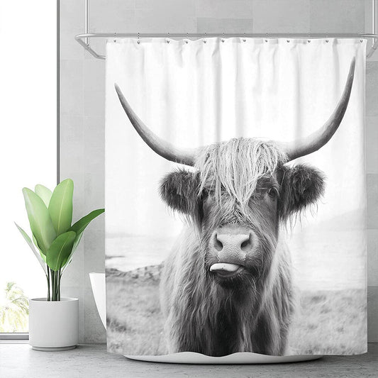 Rideau De Douche Vache