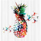 Rideau De Douche Ananas D'Art