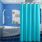 Rideau De Douche Bleu Turquoise