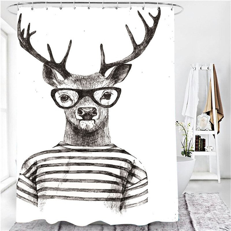 Rideau De Douche Cerf