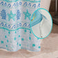 Rideau De Douche Mosaique Bleue