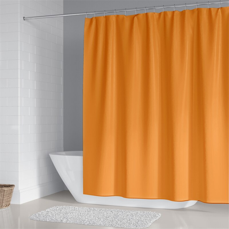 Rideau De Douche Orange Design