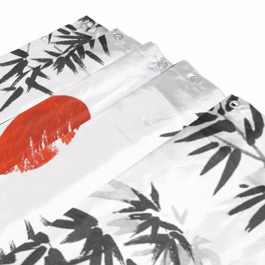 Rideau De Douche Soleil Japonais