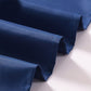 Rideau De Douche Tissu Bleu